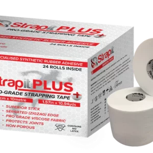 Strap It Plus White Zinc Oxide Tape 10m